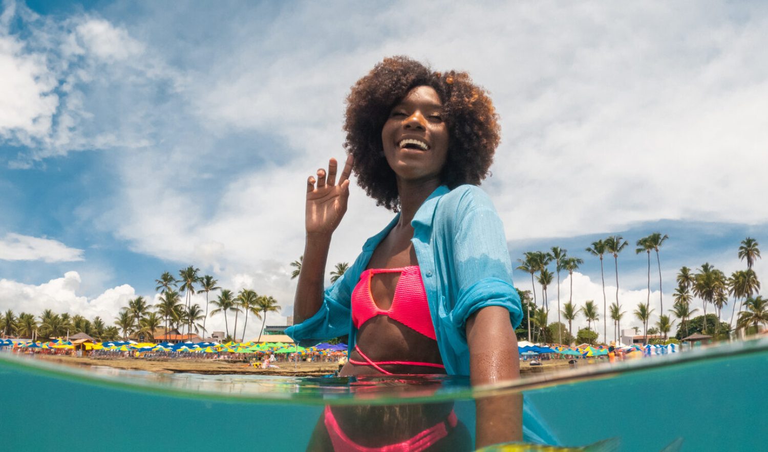 Tourist, Beach, Porto de Galinhas, Latin America, Brazil